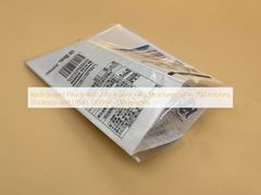 Back-Sealed Pouch with 2 to 4-layer Film Structures 50 to 200 microns Thickness and Up to 1200mm Dimensions
