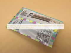 Frost Resistant and Puncture Resistant Back-Sealed Pouch with Anti Fog Properties for Superior Protection