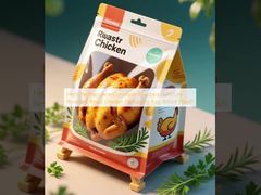 High-Performance Corrosion Resistant Puncture Resistant Roast Chicken Packaging Bag Retort Pouch