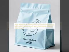 High-Temperature Resilience Roast Chicken Packaging Bag with Flavor & Moisture Lock and Customizable Thickness Retort Pouch