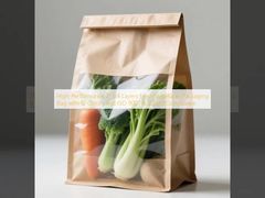 High-Performance 2/3/4 Layers Fresh Vegetable Packaging Bag with 12 Colors and ISO 9001 & 22000 Compliance