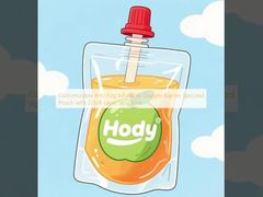 Customizable Anti Fog Inflatable Oxygen Barrier Spouted Pouch with 2/3/4 Layer Structure