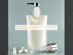 Silky Dose Hand Cream Spout Pouch – Elegant Protection Meets Precision Dispensing