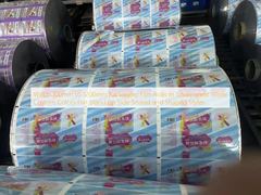 Width 100mm to 1200mm Packaging Film Rolls in Transparent White Custom Colors Flat Stand up Side Sealed and Shaped Styles