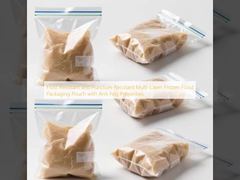 Frost Resistant and Puncture Resistant Multi-Layer Frozen Food Packaging Pouch with Anti Fog Properties
