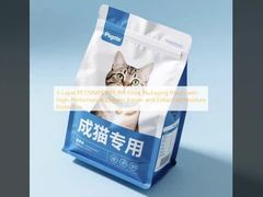 3-Layer PET/VMPET/PE Pet Food Packaging Pouch with High-Performance Oxygen Barrier and Enhanced Moisture Protection