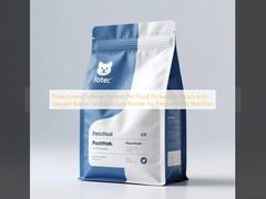 Triple-Layer Defense System Pet Food Packaging Pouch with Oxygen Barrier and Moisture Barrier for Premium Pet Nutrition