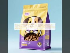 3-Layer PET/VMPET/PE Pet Food Packaging Pouch with High-Performance Oxygen Barrier and Enhanced Moisture Protection
