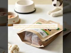 Triple-Layer Defense System Pet Food Packaging Pouch with Oxygen Barrier and Moisture Barrier for Premium Pet Nutrition