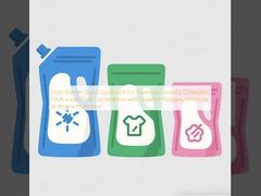 High-Barrier Stand-Up Pouch for Premium Laundry Detergent Multi-Layer Film Construction with Superior Oxygen, Moisture & Aroma Protection