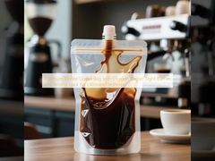 Premium Coffee Liquid Bag with Oxygen Barrier Light Barrier and Aroma Lock for Ultimate Freshness