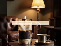 Premium Coffee Liquid Bag with Oxygen Barrier Light Barrier and Aroma Lock for Ultimate Freshness