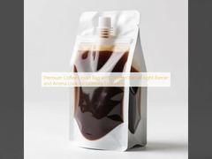 Premium Coffee Liquid Bag with Oxygen Barrier Light Barrier and Aroma Lock for Ultimate Freshness