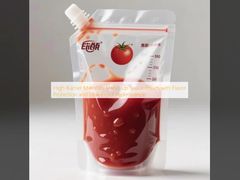 High-Barrier Materials Stand-Up Sauce Pouch with Flavor Protection and Leak-Proof Performance