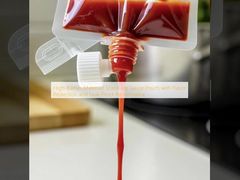 High-Barrier Materials Stand-Up Sauce Pouch with Flavor Protection and Leak-Proof Performance