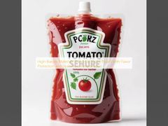 High-Barrier Materials Stand-Up Sauce Pouch with Flavor Protection and Leak-Proof Performance