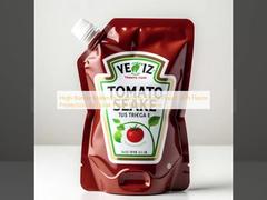 High-Barrier Materials Stand-Up Sauce Pouch with Flavor Protection and Leak-Proof Performance