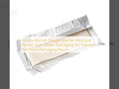 Aroma Barrier Oxygen Barrier Moisture Barrier Gum Paper Packaging for Premium Pet Food Packaging Pouch