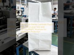 Ultra-High Barrier Laminate Pouch with Extra Large Size and PET/AL/PA/PE Structure for Maximum Protection