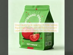 Stop Crushing & Leaking | 8-Side Sealed, Rigid-Wall Pouch with PA Reinforcement Layer for Heavy, Sharp, or Oily Products