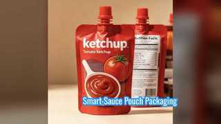 Spout Pouch Packaging Smart Sauce Solution